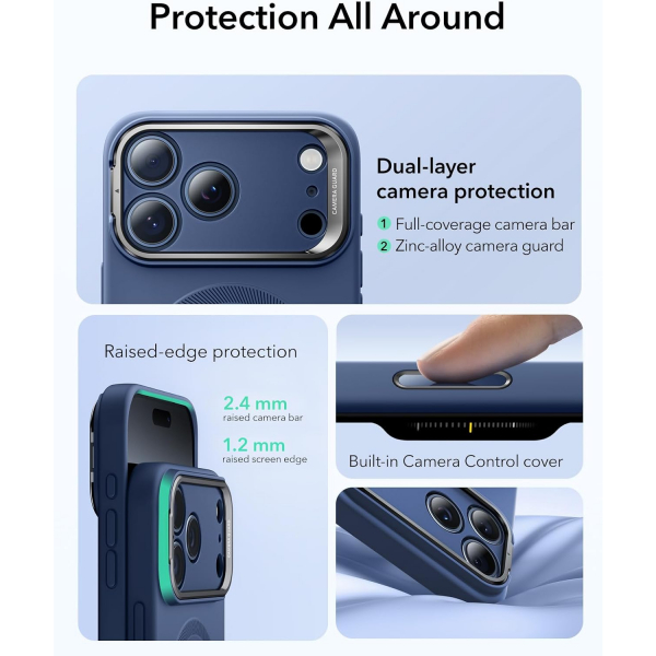 ESR Apple iPhone 17 Pro Max Cloud Klf -Navy Blue