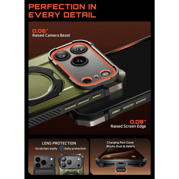 SUPCASE Apple iPhone 17 Pro Max UB Grip Rugged Klf-Guldan