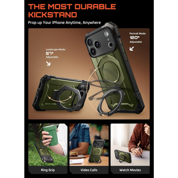 SUPCASE Apple iPhone 17 Pro Max UB Grip Rugged Klf-Guldan