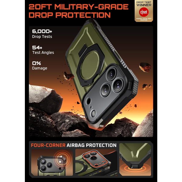 SUPCASE Apple iPhone 17 Pro Max UB Grip Rugged Klf-Guldan