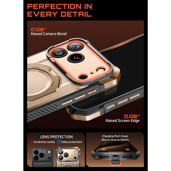 SUPCASE Apple iPhone 17 Pro Max UB Grip Rugged Klf-Desert