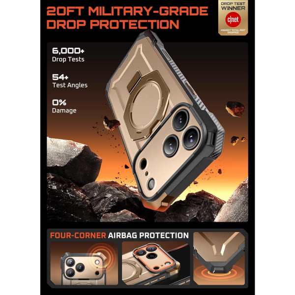 SUPCASE Apple iPhone 17 Pro Max UB Grip Rugged Klf-Desert