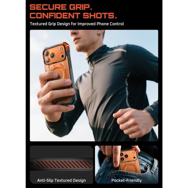 SUPCASE Apple iPhone 17 Pro Max UB Grip Rugged Klf-Coral