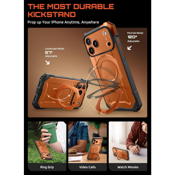 SUPCASE Apple iPhone 17 Pro Max UB Grip Rugged Klf-Coral