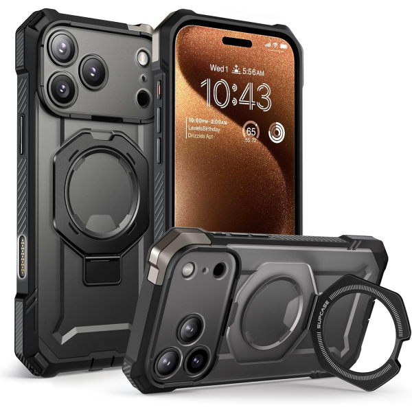 SUPCASE Apple iPhone 17 Pro Max UB Grip Rugged Klf-Black
