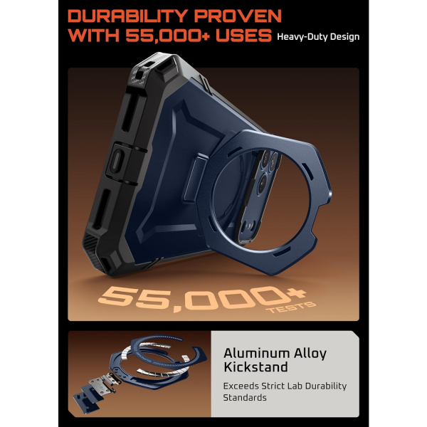 SUPCASE Apple iPhone 17 Pro Max UB Grip Rugged Klf-Azure