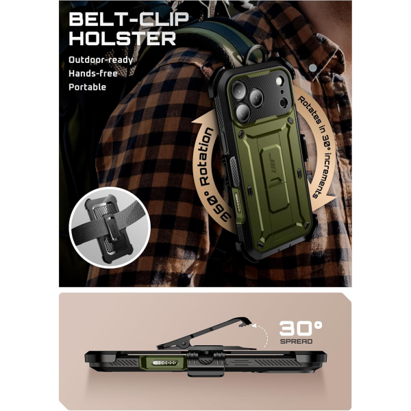 SUPCASE Apple iPhone 17 Pro Max UBP Klf-Guldan