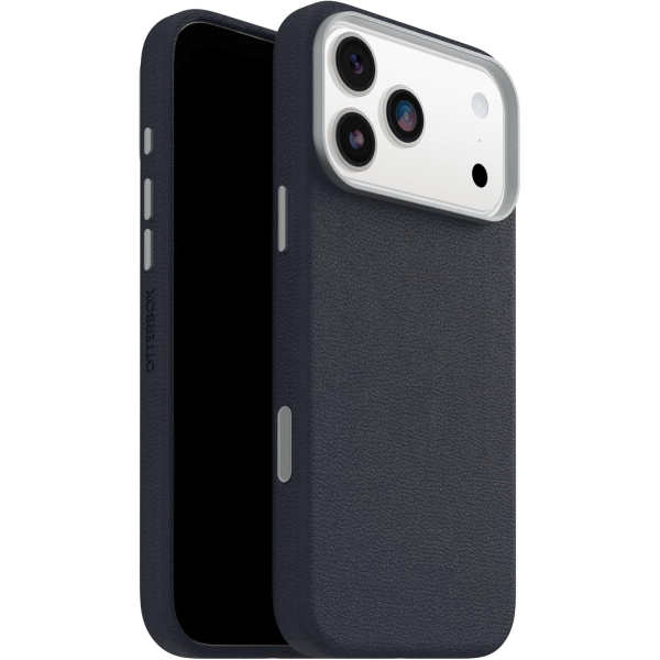 OtterBox iPhone 17 Pro Symmetry Cactus Deri Klf -Riverside Blue