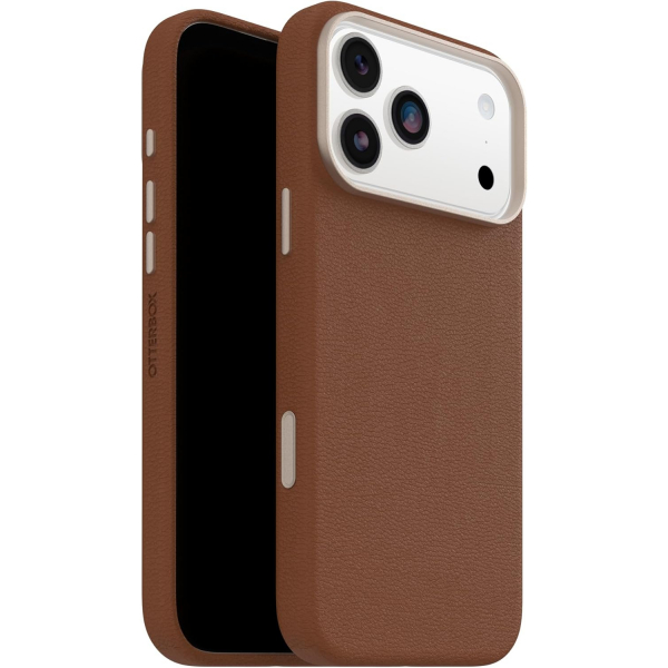 OtterBox iPhone 17 Pro Symmetry Cactus Deri Klf -Brown