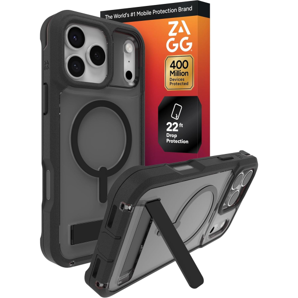 ZAGG Apple iPhone 17 Pro Rainier Klf-Smoke Black