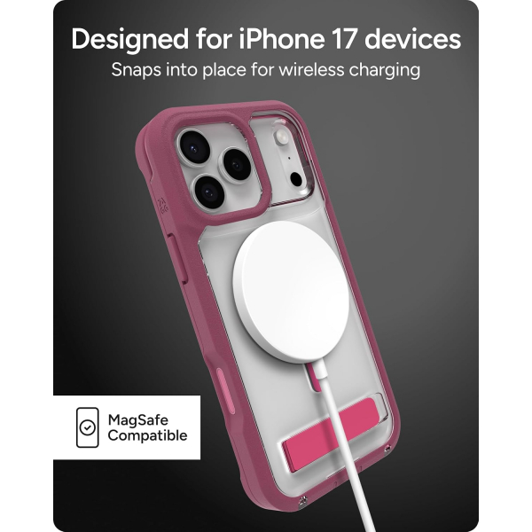 ZAGG Apple iPhone 17 Pro Rainier Klf-Red Black Cherry