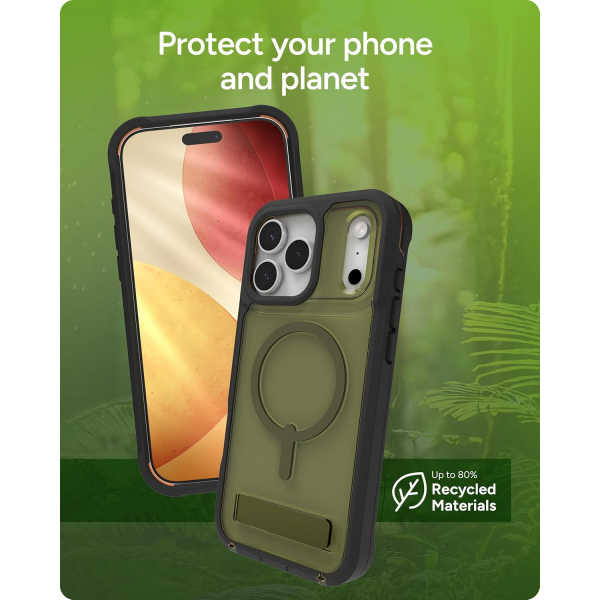 ZAGG Apple iPhone 17 Pro Rainier Klf-Green Sea Kelp