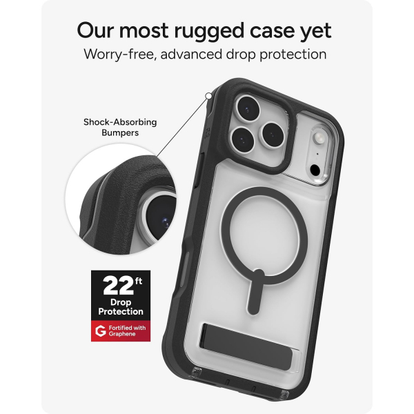 ZAGG Apple iPhone 17 Pro Rainier Klf-Black