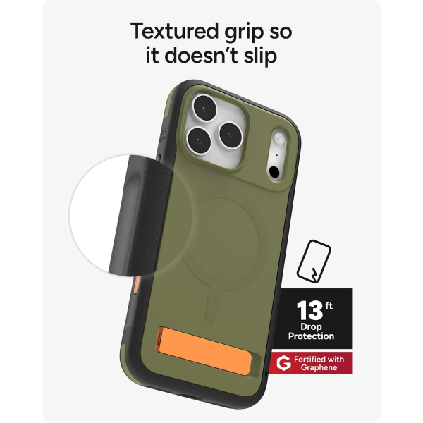 ZAGG Apple iPhone 17 Pro Sedona Snap Klf-Green Sea Kelp