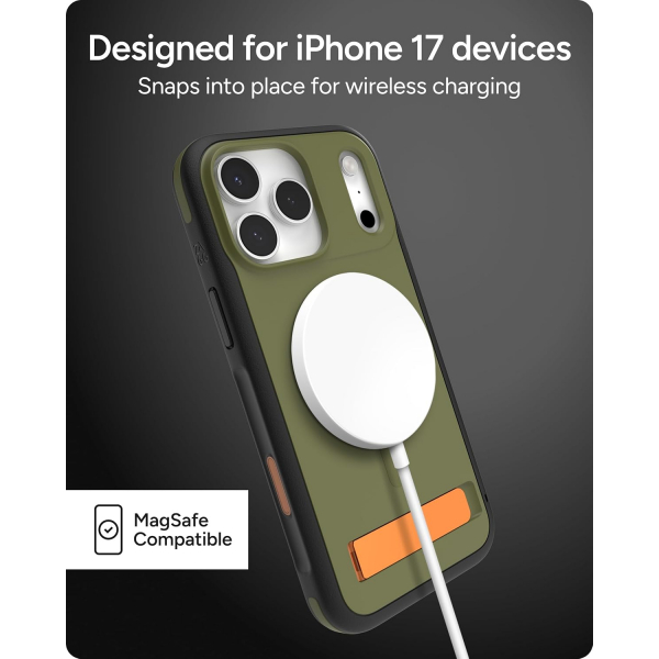ZAGG Apple iPhone 17 Pro Sedona Snap Klf-Green Sea Kelp