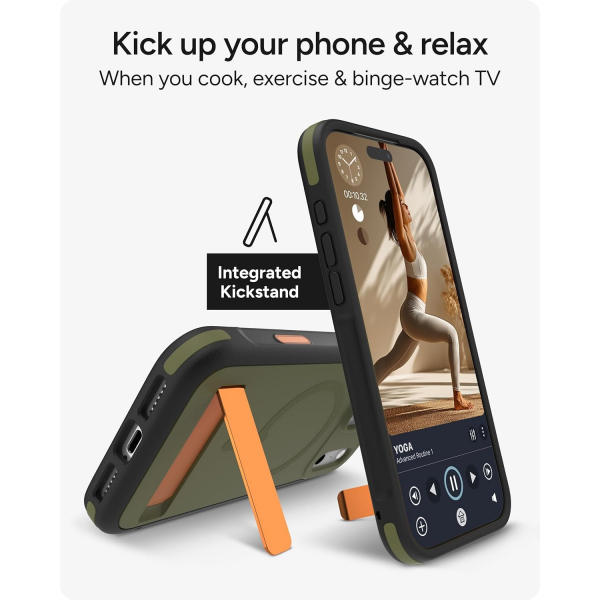 ZAGG Apple iPhone 17 Pro Sedona Snap Klf-Green Sea Kelp