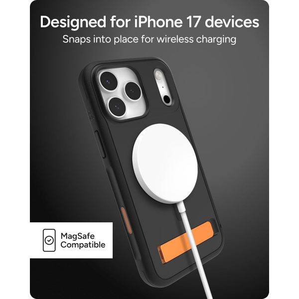 ZAGG Apple iPhone 17 Pro Sedona Snap Klf-Flood Black