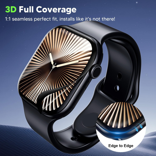 WSKEN Apple Watch 9 45mm Ekran Koruyucu (4 Adet)