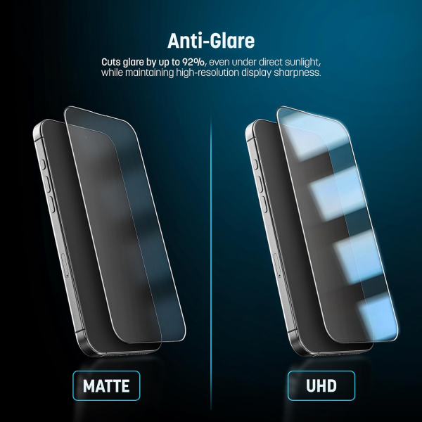 Magglass iPhone 17 Pro Mat Ekran Koruyucu (2 Adet)