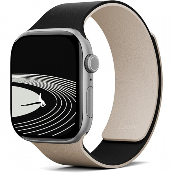 MOFT Apple Watch 11 42mm Silikon Kay-Wast Black