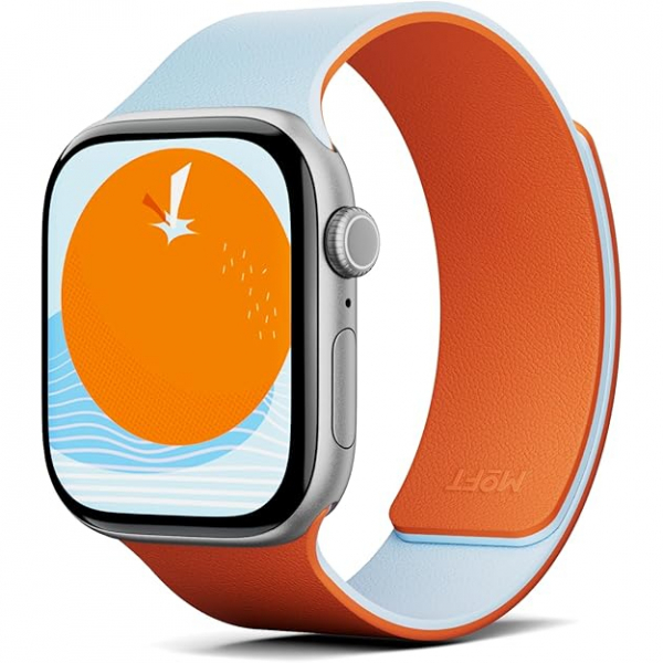 MOFT Apple Watch 11 42mm Silikon Kay-Wake Orange