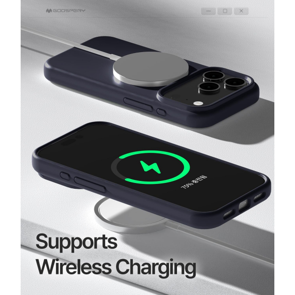 Goospery Apple iPhone 17 Pro Max Liquid Klf-Navy