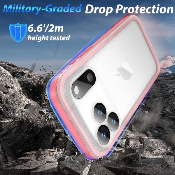 SPORTLINK Apple iPhone 17 Pro Max Su Geirmez Klf-Pink