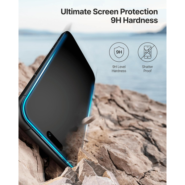 Whitestone iPhone 17 Pro Privacy Ekran Koruyucu(2 Adet)