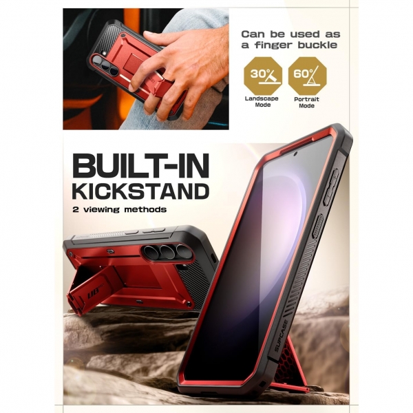 SUPCASE Samsung Galaxy S25 FE Unicorn Beetle Pro Klf-Ruddy