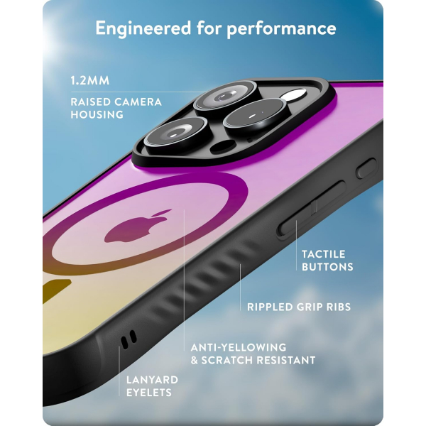 Mous Apple iPhone 16 Pro Max MagSafe Klf-Iridescent