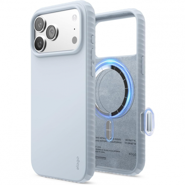 elago Apple iPhone 17 Pro Ridge Klf-Light Blue