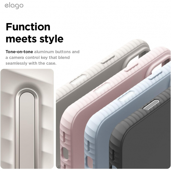 elago Apple iPhone 17 Pro Ridge Klf-Stone