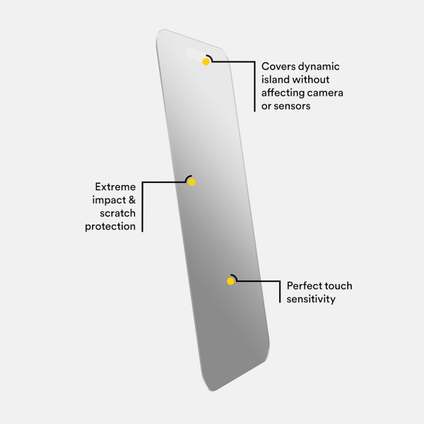 BodyGuardz iPhone 17 ProMax Apex Privacy Ekran Koruyucu