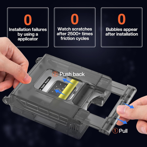 Tensea Apple Watch 46mm Ekran Koruyucu (6 Adet)