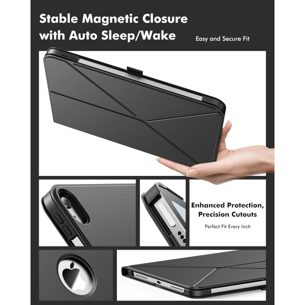 INFILAND Apple iPad Air Flex Klf (11 in)-Black