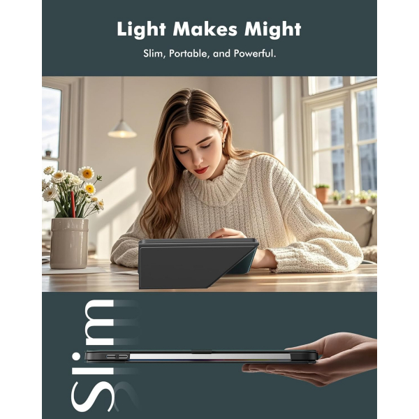 INFILAND Apple iPad Air Flex Klf (11 in)-Midnight Green