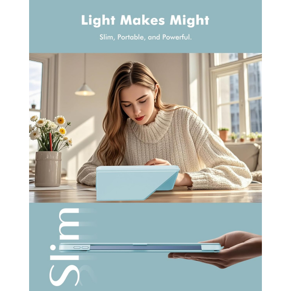 INFILAND Apple iPad Air Flex Klf (11 in)-Sky Blue