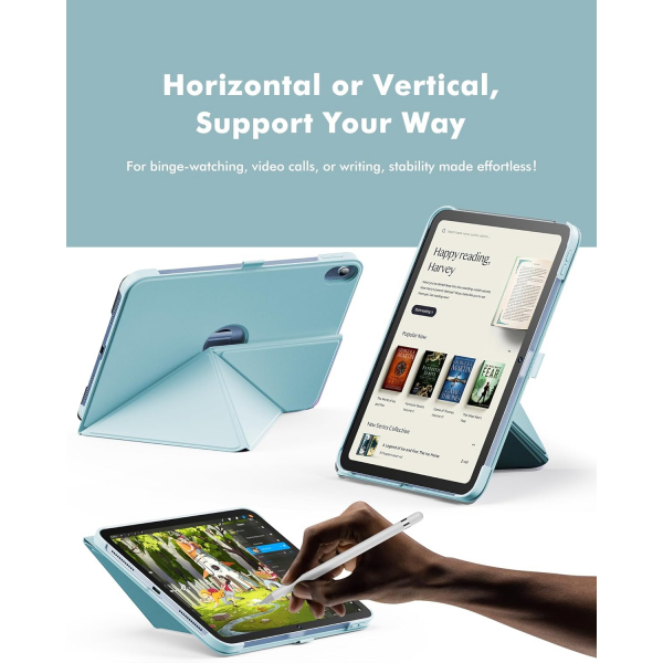 INFILAND Apple iPad Air Flex Klf (11 in)-Sky Blue