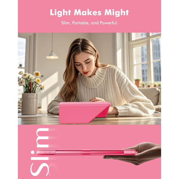 INFILAND Apple iPad Air Flex Klf (11 in)-Watermelon Pink