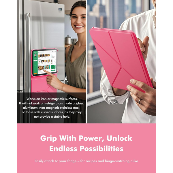 INFILAND Apple iPad Air Flex Klf (11 in)-Watermelon Pink