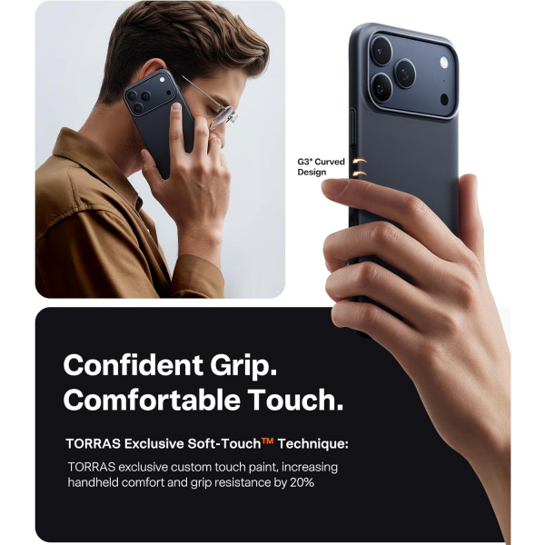 TORRAS Apple iPhone 17 Pro OriginFit Klf-Black