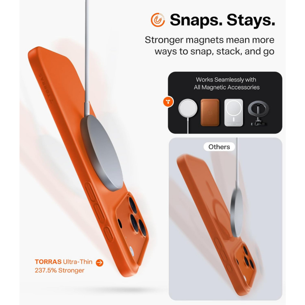 TORRAS Apple iPhone 17 Pro OriginFit Klf-Orange