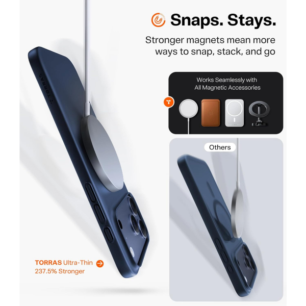 TORRAS Apple iPhone 17 Pro OriginFit Klf-Blue