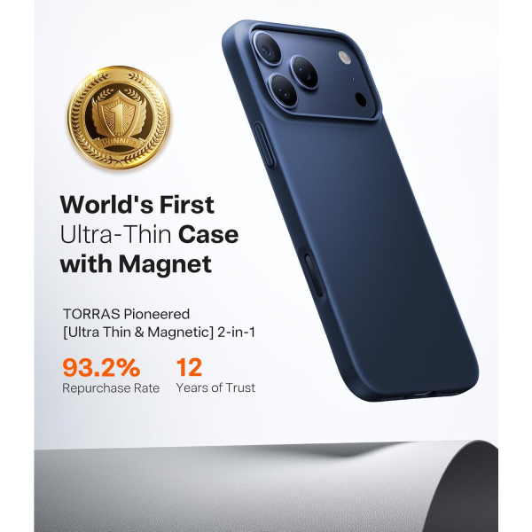 TORRAS Apple iPhone 17 Pro OriginFit Klf-Blue