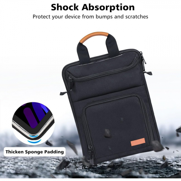 MoKo Tablet Omuz antas (12.9 in)-Black