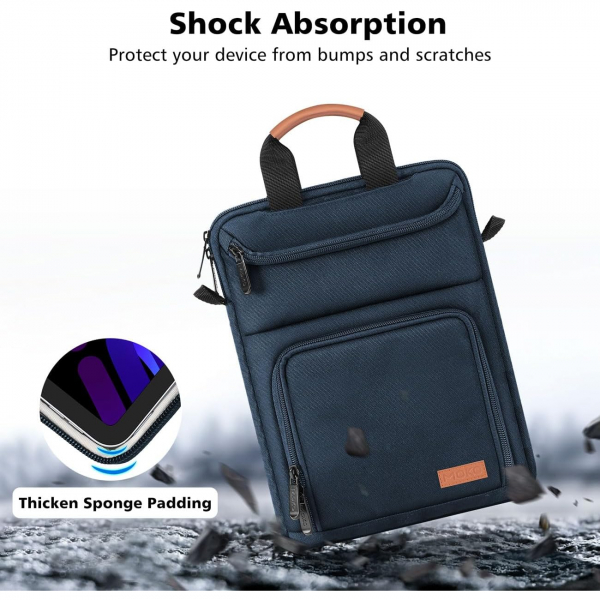 MoKo Tablet Omuz antas (12.9 in)-Indigo