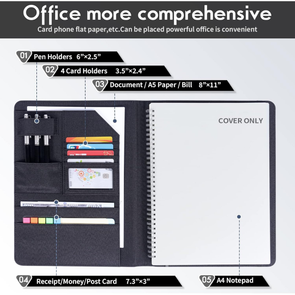 Rocketbook Ak�ll� Defter Planlay�c� K�l�f (Small)-Black
