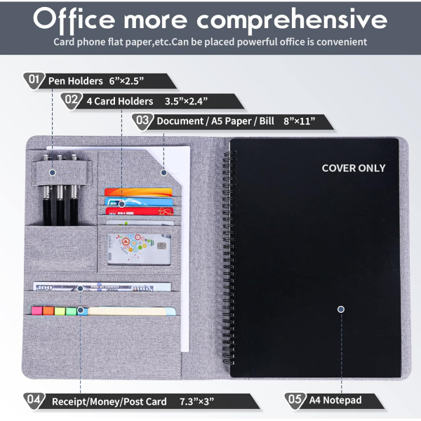 Rocketbook Ak�ll� Defter Planlay�c� K�l�f (Small)-Gray