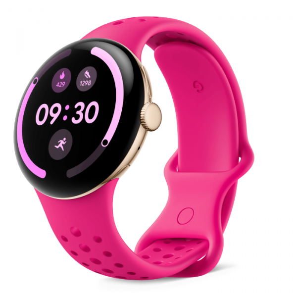 Google Pixel Watch 5 Active Sport Kay�� 41mm (Hibiscus)-Small