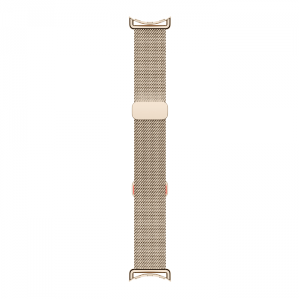 Google Pixel Watch 5 Metal �rg� Kay�� (41mm)-Champagne Gold